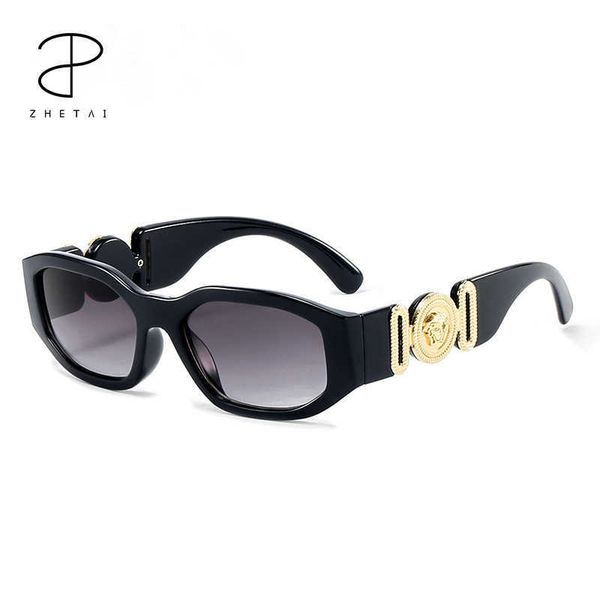 new personalized head irregular small frame fashionable sunglasses for men and women 86388, White;black
new personalized head irregular small frame fashionable sunglasses for men and women 86388, White;black