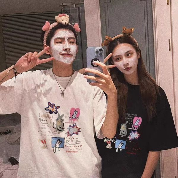 women's t shirts ader error korean china-chic brand short sleeved t-shirt men and women's design feeling loose versatile, White
women's t shirts ader error korean china-chic brand short sleeved t-shirt men and women's design feeling loose versatile, White