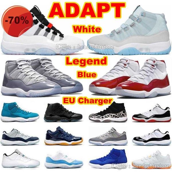 sandals with box 11s high adapt white eu charger basketball shoes legend blue dark powder blues neutral grey the selflacing real carbon fibe, Black
sandals with box 11s high adapt white eu charger basketball shoes legend blue dark powder blues neutral grey the selflacing real carbon fibe, Black