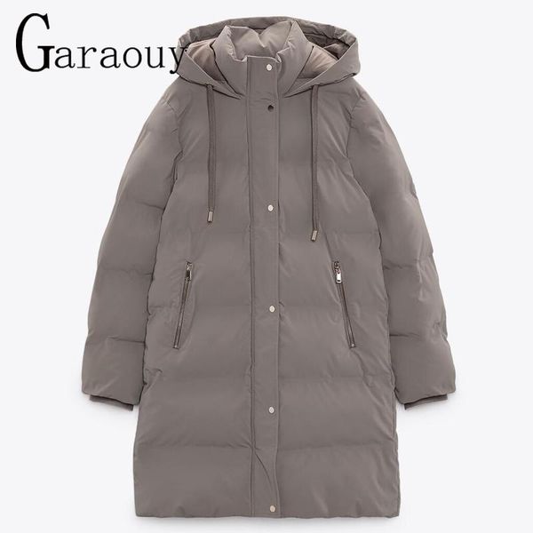 leather garaouy 2022 winter jacket women thick warm hooded parka long coat female casual solid windproof long sleeves add cotton outwear, Black
leather garaouy 2022 winter jacket women thick warm hooded parka long coat female casual solid windproof long sleeves add cotton outwear, Black