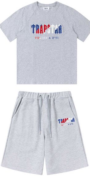 men's t-shirts tracksuits stock trapstar t-shirt embroidery flocking letter men women t shirt set shorts suitmen's0225, Gray
men's t-shirts tracksuits stock trapstar t-shirt embroidery flocking letter men women t shirt set shorts suitmen's0225, Gray