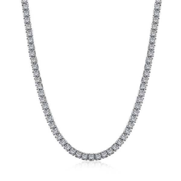 100% 925 sterling silver tennis chains necklaces with stamped 2mm luxury cubic zirconia classic bling iced out hip hop wedding jewelry for w, Black
100% 925 sterling silver tennis chains necklaces with stamped 2mm luxury cubic zirconia classic bling iced out hip hop wedding jewelry for w, Black