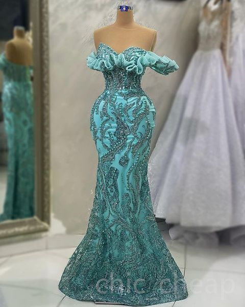 Aso Ebi 2023 Arabic Pearls Mermaid Prom Dress Sequined Lace Evening Formal Party Second Reception Birthday Engagement Gowns Dresses Robe de Soiree SH0312, White
Aso Ebi 2023 Arabic Pearls Mermaid Prom Dress Sequined Lace Evening Formal Party Second Reception Birthday Engagement Gowns Dresses Robe de Soiree SH0312, White