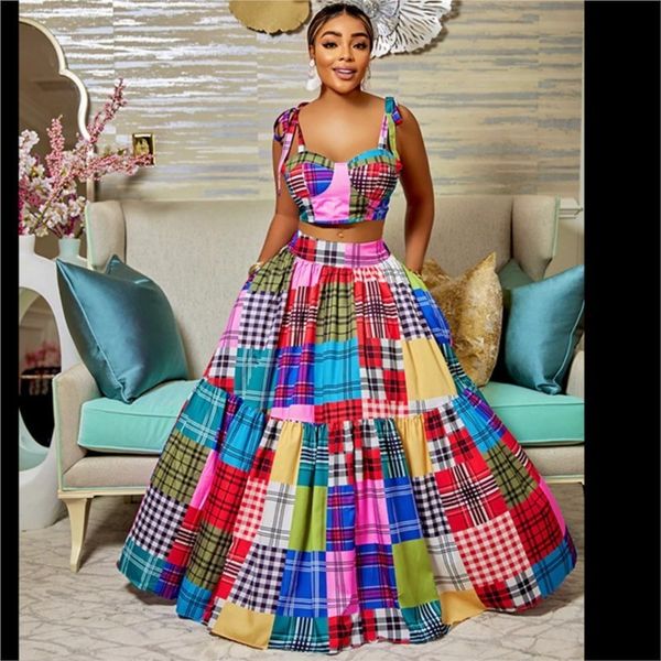 two piece dress 2 set womens print sleeveless elastic waist long skirts matching fashion swing aline skirt summer 230509, White
two piece dress 2 set womens print sleeveless elastic waist long skirts matching fashion swing aline skirt summer 230509, White