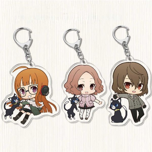 keychains game persona 5 keychain ren amamiya ryuji sakamoto anne takamaki cartoon figures acrylic pendent keyring anime jewelry llaveros j2, Silver
keychains game persona 5 keychain ren amamiya ryuji sakamoto anne takamaki cartoon figures acrylic pendent keyring anime jewelry llaveros j2, Silver