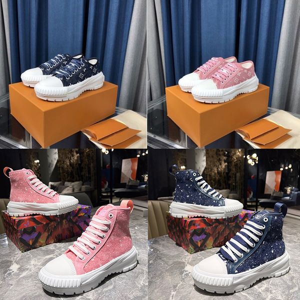 2023 sneaker boots women designers high-shoes navy blue pink canvas runner trainers platform clunky sneakers luxuryes letter shoes, Black
2023 sneaker boots women designers high-shoes navy blue pink canvas runner trainers platform clunky sneakers luxuryes letter shoes, Black