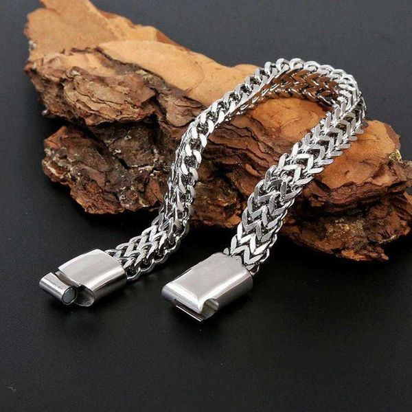 stainless steel chains finishing polish mens bracelet trendy hip hop style chain, Black
stainless steel chains finishing polish mens bracelet trendy hip hop style chain, Black