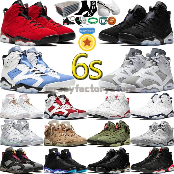 with box 6 basketball shoes men women 6s toro bravo cool grey chrome dmp unc home olive infrared red oreo aqua carmine mint foam mens womens
with box 6 basketball shoes men women 6s toro bravo cool grey chrome dmp unc home olive infrared red oreo aqua carmine mint foam mens womens