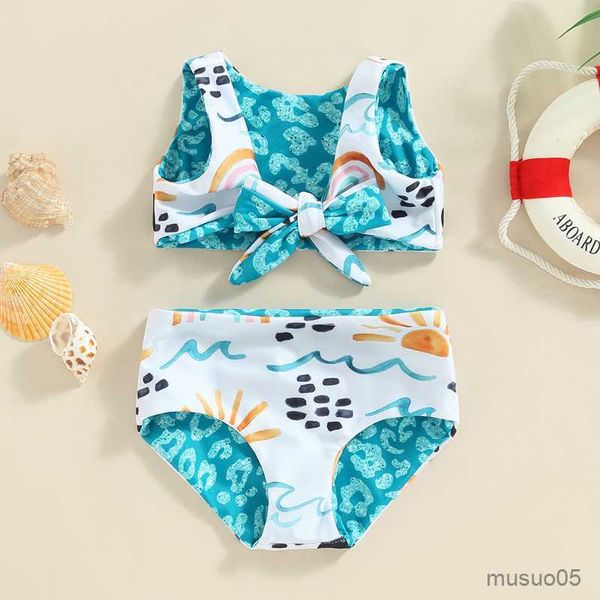 two-pieces toddler girl piece swimsuits sleeveless cartoon floral print sided backless bikini bottom set beachwear, Blue
two-pieces toddler girl piece swimsuits sleeveless cartoon floral print sided backless bikini bottom set beachwear, Blue
