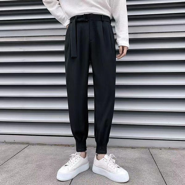 pants casual suit pants men korean fashion slim classic harem pants simple wild vintage loose solid black blazer trousers high quality
pants casual suit pants men korean fashion slim classic harem pants simple wild vintage loose solid black blazer trousers high quality