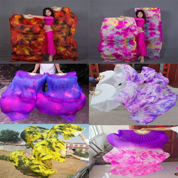 sarongs 100% real silk fan veils for bellydance 1pair/2pcs tie-dyed dancing silk fan veil for stage performance practice fan girls 230509, Blue;gray
sarongs 100% real silk fan veils for bellydance 1pair/2pcs tie-dyed dancing silk fan veil for stage performance practice fan girls 230509, Blue;gray