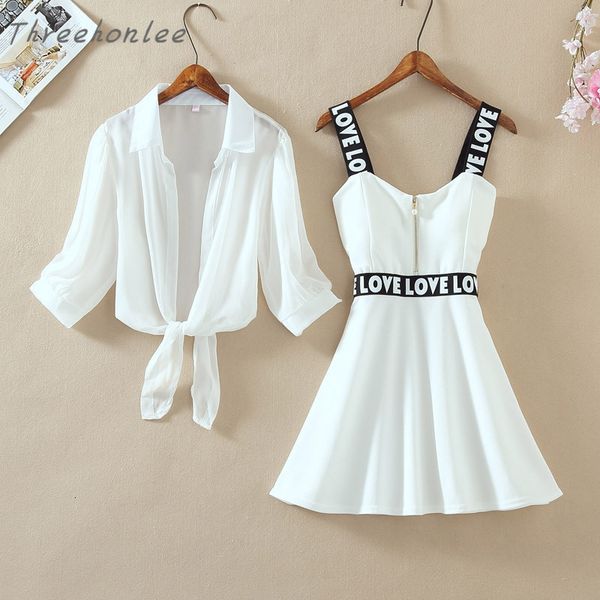 two piece dress fashion women lantern sleeve casual suit turn down chiffon shirt mini short a line letter strap pieces sets 230508, White
two piece dress fashion women lantern sleeve casual suit turn down chiffon shirt mini short a line letter strap pieces sets 230508, White