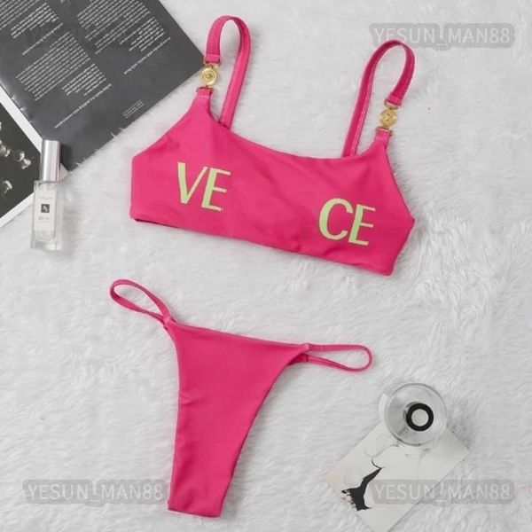 woman designer luxury versages swimsuit classic womens suit summer beach letter printing bikini swimwear 2 pieces, White;black
woman designer luxury versages swimsuit classic womens suit summer beach letter printing bikini swimwear 2 pieces, White;black