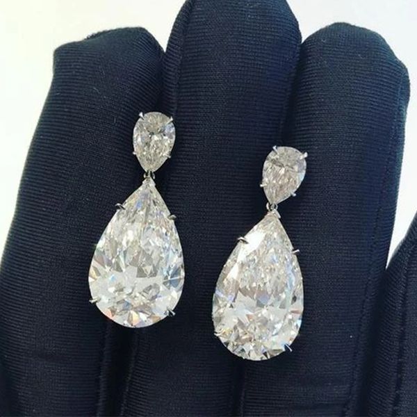 big water drop lab diamond dangle earring 925 sterling silver party wedding drop earrings for women bridal promise jewelry gift, Golden;silver
big water drop lab diamond dangle earring 925 sterling silver party wedding drop earrings for women bridal promise jewelry gift, Golden;silver