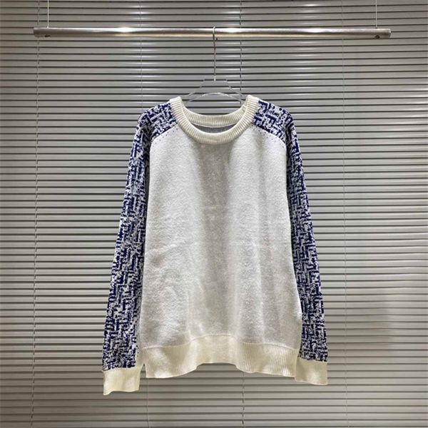 2 mens designer sweaters retro classic luxury sweatshirt men arm letter embroidery round neck comfortable high-quality jumper fashion cardig, White;black
2 mens designer sweaters retro classic luxury sweatshirt men arm letter embroidery round neck comfortable high-quality jumper fashion cardig, White;black