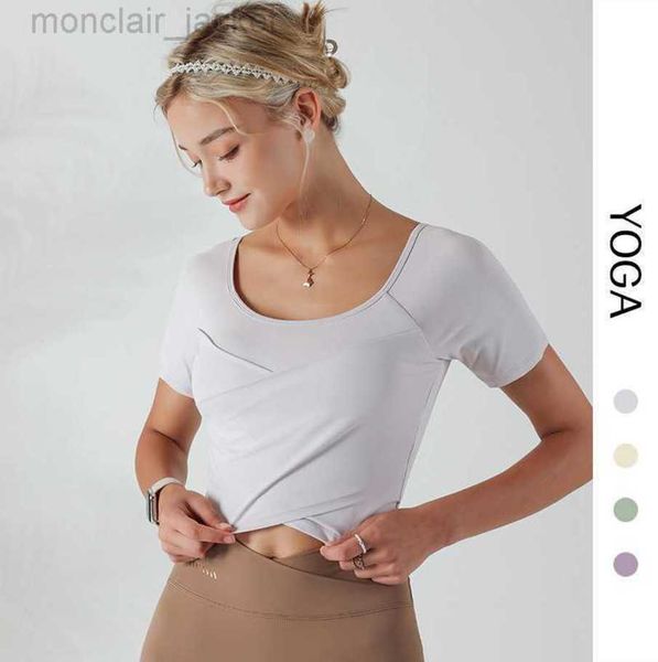 desginer alo yoga t shirt dress with chest cushion sports short sleeve women's shockproof quick drying short fitness t-shirt 23ss, White
desginer alo yoga t shirt dress with chest cushion sports short sleeve women's shockproof quick drying short fitness t-shirt 23ss, White