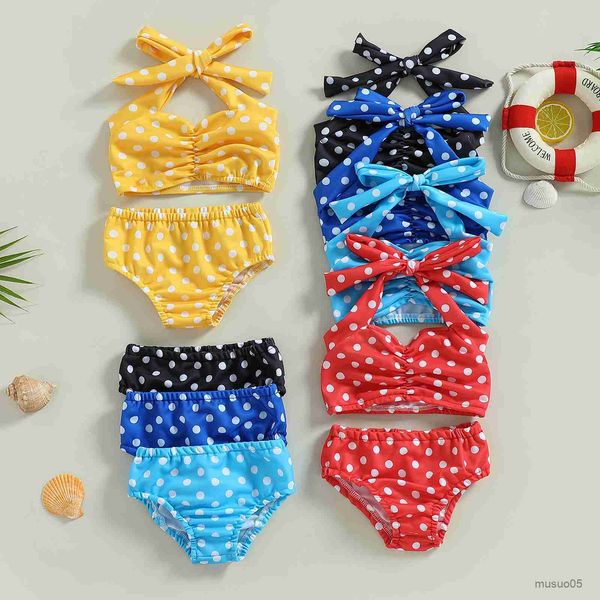 two-pieces summer infant baby girl swimwear dot print sleeveless bandage halter vest beach shorts toddler swimsuits beachwear, Blue
two-pieces summer infant baby girl swimwear dot print sleeveless bandage halter vest beach shorts toddler swimsuits beachwear, Blue