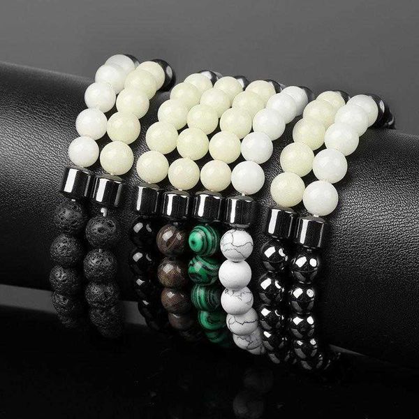 magnetic luminous beads bracelet tiger eye volcanic rock fashion ornament, Golden;silver
magnetic luminous beads bracelet tiger eye volcanic rock fashion ornament, Golden;silver