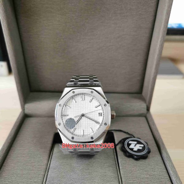 zf perfect men watch 15500 41mm white dial stainless 904l cal.4302 movement back transparent automatic mechanical mens watches wristwatches, Slivery;brown
zf perfect men watch 15500 41mm white dial stainless 904l cal.4302 movement back transparent automatic mechanical mens watches wristwatches, Slivery;brown