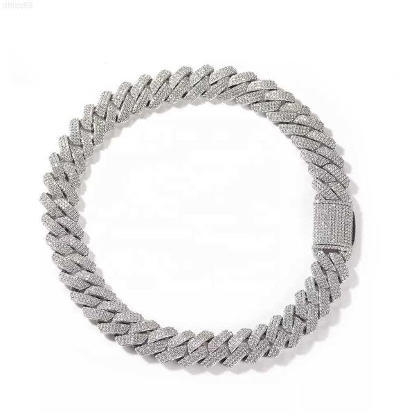 universe gems iced out mens miami cuban link bracelet hip hop moissanite lab diamond bling prong cuban chain, Silver
universe gems iced out mens miami cuban link bracelet hip hop moissanite lab diamond bling prong cuban chain, Silver