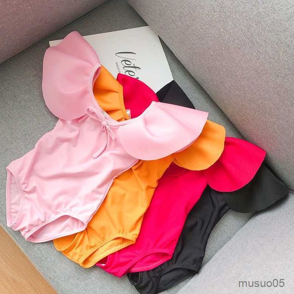 two-pieces kids clothes girls swimwear summer ruffled solid backless swimsuit for babies fashion one piece young children's clothing, Blue
two-pieces kids clothes girls swimwear summer ruffled solid backless swimsuit for babies fashion one piece young children's clothing, Blue