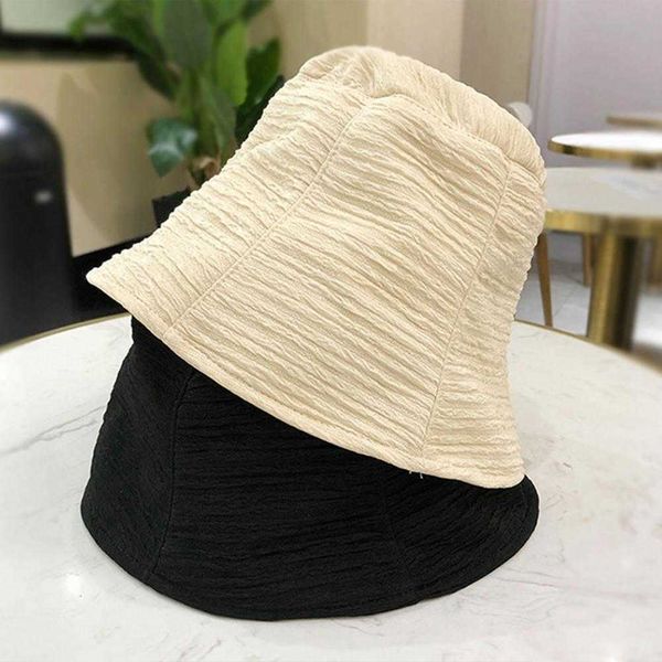 wide brim hats solid color short brim flat dome bucket hat women summer thin pleated fisherman hat fashion accessories aa230508, Blue;gray
wide brim hats solid color short brim flat dome bucket hat women summer thin pleated fisherman hat fashion accessories aa230508, Blue;gray