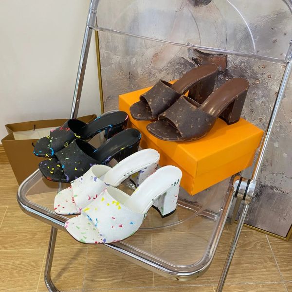 casual shoes women sandals vintage monograms multicolor leather slippers high block heels slip on slides lady paris heeled party dress loafe, Black
casual shoes women sandals vintage monograms multicolor leather slippers high block heels slip on slides lady paris heeled party dress loafe, Black