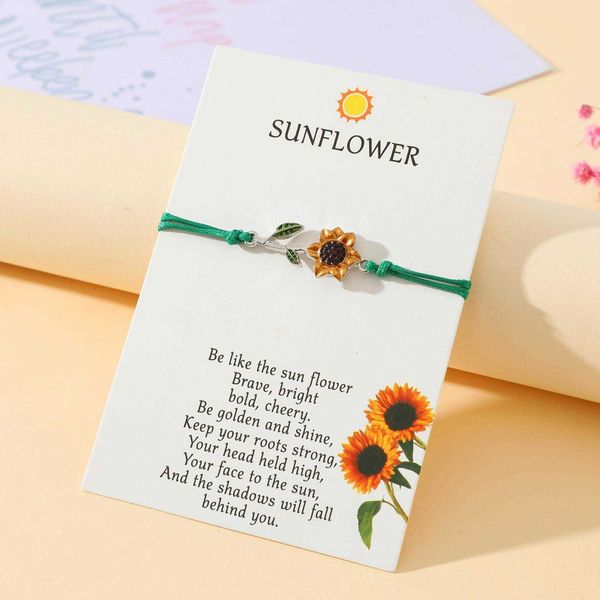 ornament personalized and small bracelet fresh ins alloy dripping sunflower hand weaving couple bracelets, Golden;silver
ornament personalized and small bracelet fresh ins alloy dripping sunflower hand weaving couple bracelets, Golden;silver