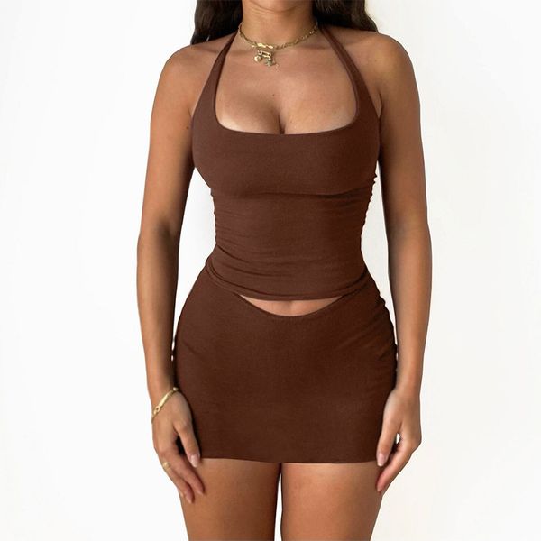 two piece dress y2k women outfits halter neck crop and mini skirts green casual summer two piece sets party club clothes 230509, White
two piece dress y2k women outfits halter neck crop and mini skirts green casual summer two piece sets party club clothes 230509, White