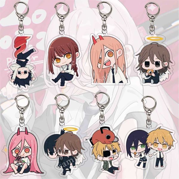 keychains kawaii figures anime chainsaw man keychain pochita power makima angel hayakawa aki key ring 6cm acrylic charm key chain llaveros j, Silver
keychains kawaii figures anime chainsaw man keychain pochita power makima angel hayakawa aki key ring 6cm acrylic charm key chain llaveros j, Silver