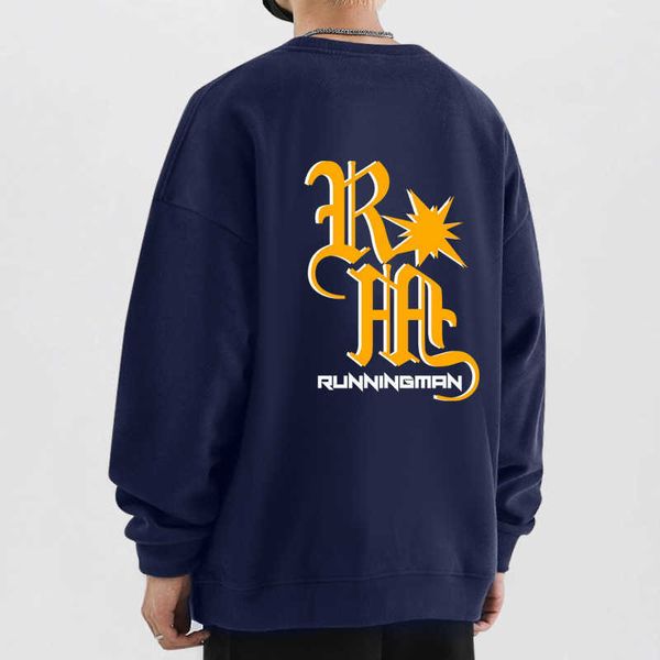 autumn new round neck boys' long sleeve street fashion brand men's sweater pure cotton american couple, Black
autumn new round neck boys' long sleeve street fashion brand men's sweater pure cotton american couple, Black