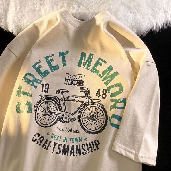 women s t shirt kaus lengan pendek jalan retro amerika musim panas mode pria dan wanita gaya eropa longgar baru 230509, White
women s t shirt kaus lengan pendek jalan retro amerika musim panas mode pria dan wanita gaya eropa longgar baru 230509, White