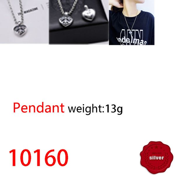 10160 european and american pendant jewelry s925 sterling silver fashion personality punk hip-hop personality heart shaped cross flower lett
10160 european and american pendant jewelry s925 sterling silver fashion personality punk hip-hop personality heart shaped cross flower lett