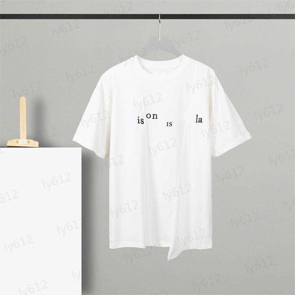 white mens shirts designer summer spring classic fashion luxury irregular stitching letter logo printed pure cotton round neck t-shirt male, White;black
white mens shirts designer summer spring classic fashion luxury irregular stitching letter logo printed pure cotton round neck t-shirt male, White;black