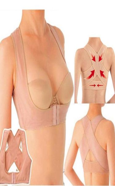 women chest posture corrector support belt smlxlxxl body shaper corset shoulder brace whole back2152668, Black;blue
women chest posture corrector support belt smlxlxxl body shaper corset shoulder brace whole back2152668, Black;blue
