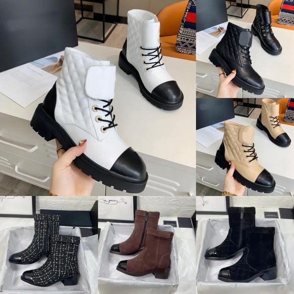 luxury designer women leather ankle boots lace-up zipper flat low heel boot flock corduroy fashion comfortable size 35-41, Black
luxury designer women leather ankle boots lace-up zipper flat low heel boot flock corduroy fashion comfortable size 35-41, Black