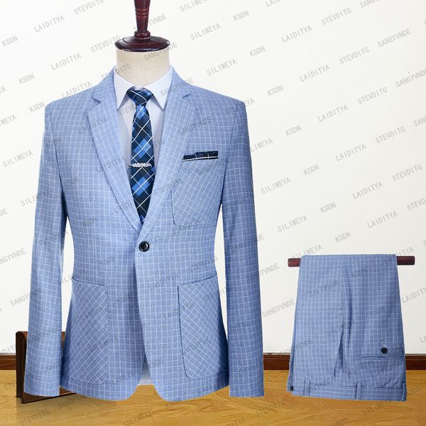 men's suits blazers men suit tuxedo summer slim fit groom blue white reto classic plaid linen wedding terno masuclino 2 pcs setjacketpa, White;black
men's suits blazers men suit tuxedo summer slim fit groom blue white reto classic plaid linen wedding terno masuclino 2 pcs setjacketpa, White;black