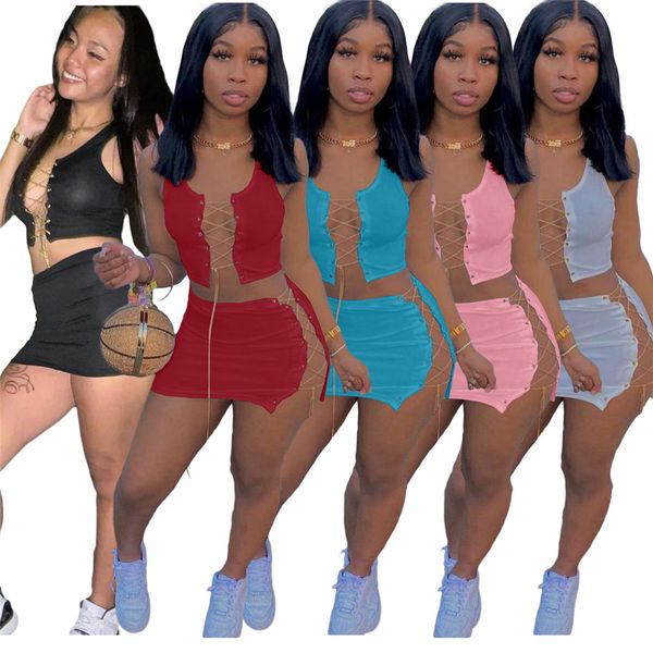 2023 designer two piece dress nightclub women's skirt sets summer y2k two piece womens outifits metal chains tank and mini skirts whole, White
2023 designer two piece dress nightclub women's skirt sets summer y2k two piece womens outifits metal chains tank and mini skirts whole, White