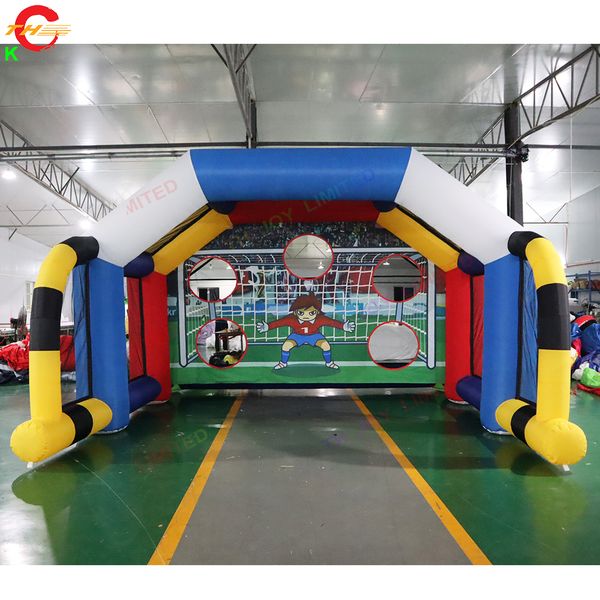 outdoor activities 5x3m carnival portable inflatable football goal soccer shooting sport game post for sale
outdoor activities 5x3m carnival portable inflatable football goal soccer shooting sport game post for sale