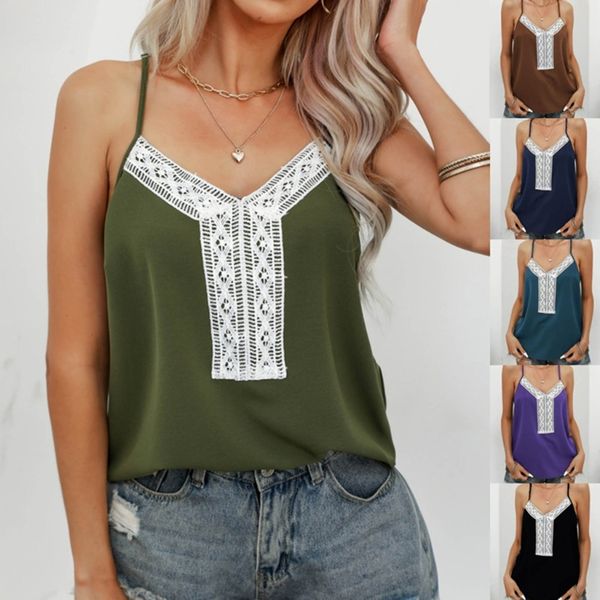 sleeveless lacy shirt backless spaghetti straps camisole solid color sweet style tanks vests for girl women, White
sleeveless lacy shirt backless spaghetti straps camisole solid color sweet style tanks vests for girl women, White