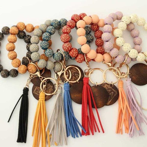 etsy leopard print wooden strand bead bracelet beads spot handmade tassel bangle keychain, Black
etsy leopard print wooden strand bead bracelet beads spot handmade tassel bangle keychain, Black