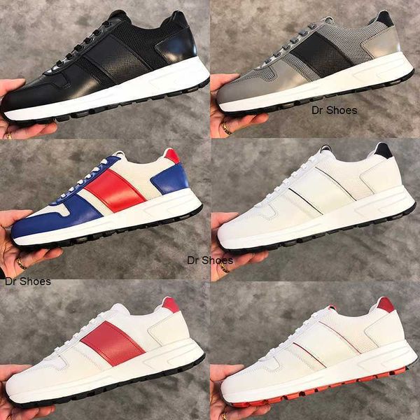 brand designers men shoes prax 01 leather and technical fabric sneakers calfskin vintage mesh runner trainers size 38-46 296, Black
brand designers men shoes prax 01 leather and technical fabric sneakers calfskin vintage mesh runner trainers size 38-46 296, Black
