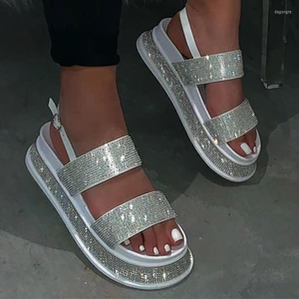 sandals women summer beach flatform wedges shoes woman plus size pu leather crystal shiny sandalias, Black
sandals women summer beach flatform wedges shoes woman plus size pu leather crystal shiny sandalias, Black