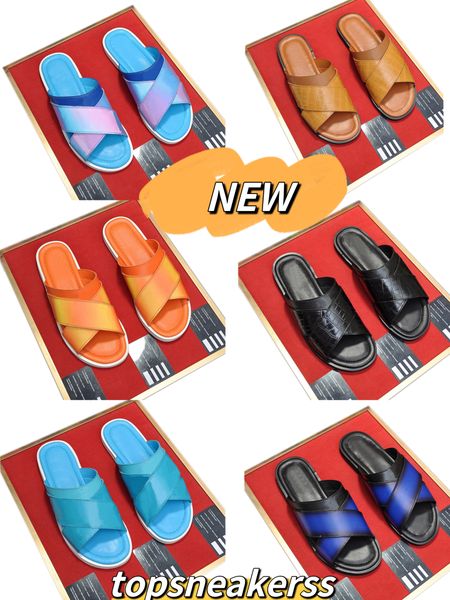 designer men women slippers fashion sandals shoes slide summer non-slip wide flat bottom outdoor quality slides chaussures with box, Black
designer men women slippers fashion sandals shoes slide summer non-slip wide flat bottom outdoor quality slides chaussures with box, Black
