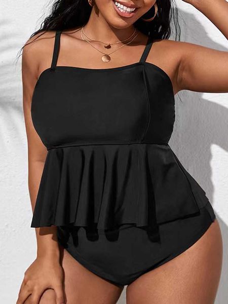 women's plus size swimwear plus size black ruffle layer tankini 4xl women's higih waist bikini sets 2022 large size tummy control
women's plus size swimwear plus size black ruffle layer tankini 4xl women's higih waist bikini sets 2022 large size tummy control