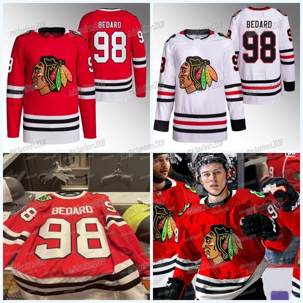 98 connor bedard blackhawks jersey taylor hall jonathan toews patrick kane seth jones ian mitchell petr mrazek reese johnson anders bjork ja, Black;red
98 connor bedard blackhawks jersey taylor hall jonathan toews patrick kane seth jones ian mitchell petr mrazek reese johnson anders bjork ja, Black;red