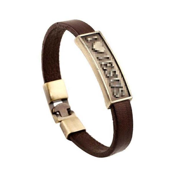 simple retro brown mens cattle leather bracelet fashion ornament bangle, Golden;silver
simple retro brown mens cattle leather bracelet fashion ornament bangle, Golden;silver