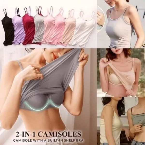 women's tanks camis tank with built-in bra stretchy tight underwear no steel ring corset sling sleeveless yoga sports casual t-shirt 23, White
women's tanks camis tank with built-in bra stretchy tight underwear no steel ring corset sling sleeveless yoga sports casual t-shirt 23, White
