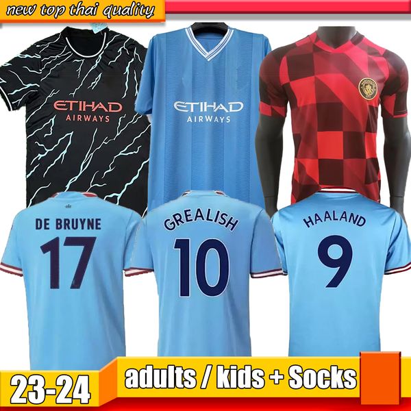 23 24 haaland mahrez rodrigo soccer jerseys agueroooo bernardo grealish alvarez mans cities de bruyne foden 2023 2024 home football shirts t, Black;yellow
23 24 haaland mahrez rodrigo soccer jerseys agueroooo bernardo grealish alvarez mans cities de bruyne foden 2023 2024 home football shirts t, Black;yellow