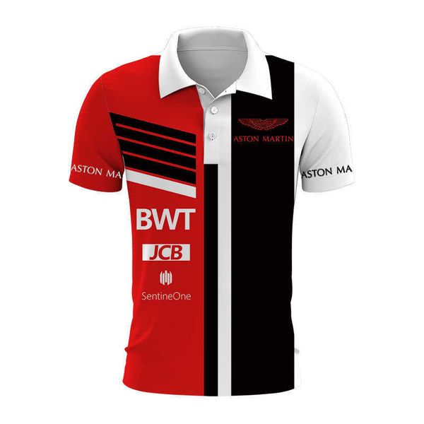 2023 fashion f1 men's polo formula one team aston martin lapel button racing competition outdoor sports breathable, White;black
2023 fashion f1 men's polo formula one team aston martin lapel button racing competition outdoor sports breathable, White;black